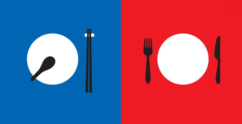 Chinese differ from Westerners Chinese differ from Westerners