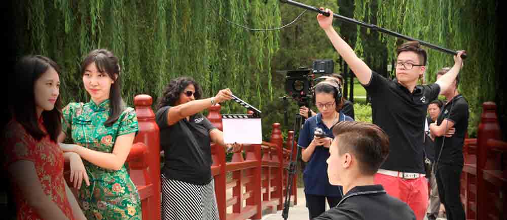 Filming in cinema Part-time job in China