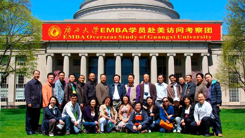 Guangxi University delegation Guangxi University delegation