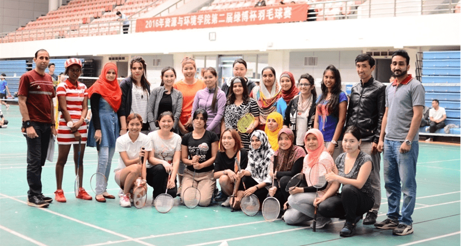 Universidad de Agricultura de Huazhong students